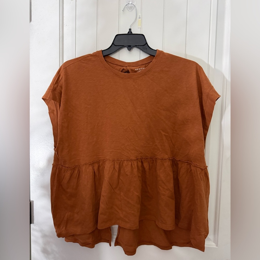 American Eagle Tie Back Top
